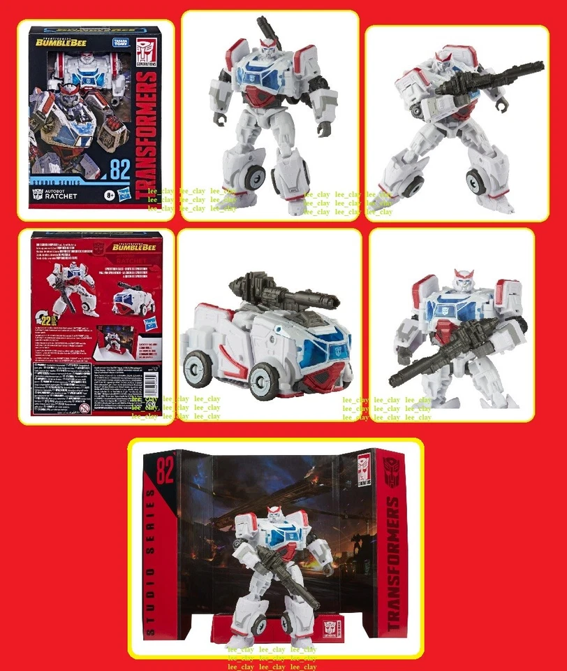 Transformers Studio Series Bumblebee Movie Deluxe Class Ratchet NEW! Medic Van - Image 1 of 1