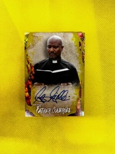 Walking Dead Survival Box Autograph Card Seth Gilliam As Father Gabriel 95/99 - Picture 1 of 2