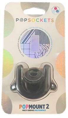 **NEW** PopSockets PopMount 2 Multi-Surface for PopSockets PopGrip - Black - Image 1 of 4