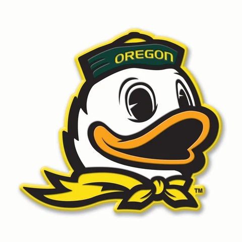 UNIVERSITY OF OREGON LOGO FLEXIBLE SMALL 2 1/2" X 3 1/2" NEW Cover