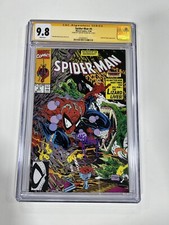 Spider-Man 4 CGC 9.8 1990 Marvel Signature series SS Signed Todd McFarlane 011
