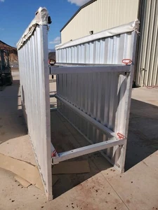  ALL ALUMINUM TRENCH BOX (Certified)  6'Hx10'Lx3' 4" W  approx weight 650lbs - Picture 1 of 4