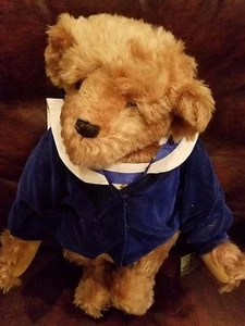 Owassa Mohair Growler Bear Jointed 17 inches Tall with Salor Top by Jenny Krantz - Picture 1 of 11
