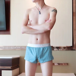 Men Boxer Shorts Breathable Cotton Arrow Shorts with Inner Pouch Boxer Trucks - Picture 1 of 19