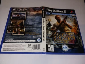 MEDAL OF HONOR RISING SUN - PLAYSTATION 2 PS2 GAME PAL - Bild 1 von 4