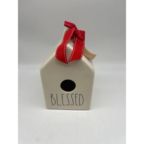 Rae Dunn “Blessed” Ceramic House Cover