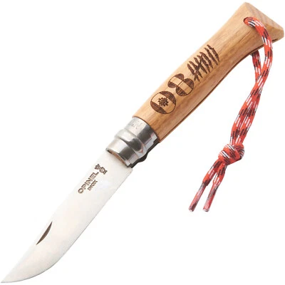 OPINEL Picture Organic "Picture X" Oak Handle Custom No. 08 Folding Knife || NIB - Image 1 of 2