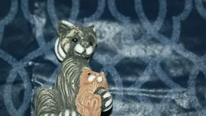 Vintage Ceramic Cats From Uruguay - Picture 1 of 4