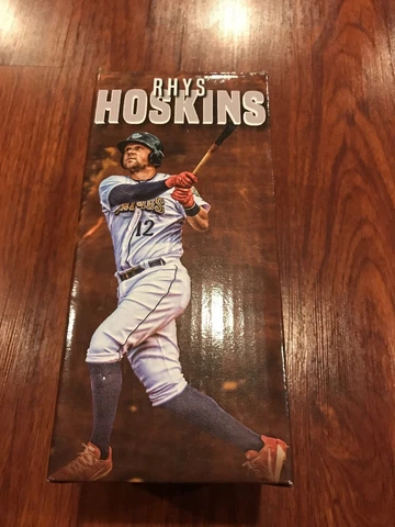 Lehigh Valley Iron Pigs Rhys Hoskins Bronze Statue 4-14-18 Philadelphia Phillies Cover