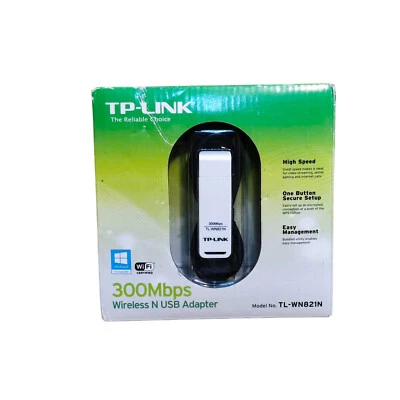 TP-LINK TL-WN821N 300Mbps Wireless N USB Adapter Dongle - Image 1 of 3