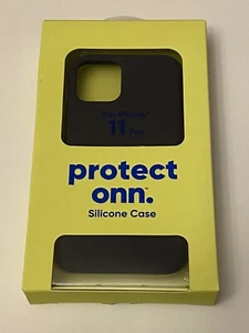 Funda de silicona Protect Onn iPhone 11 Pro (funda negra) - Imagen 1 de 2