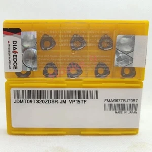 JDMT09T320ZDSR-JM VP15TF Original MITSUBISHI CNC blade carbide inserts 10pcs - Picture 1 of 5