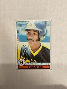 1979 TOPPS OZZIE SMITH ROOKIE BASEBALL CARD #116 PADRES H.O.F