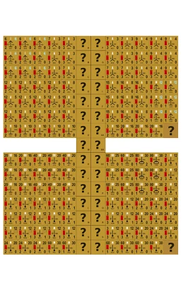 Russian PanzerBlitz Panzer Leader Colored counters. - Image 1 of 4