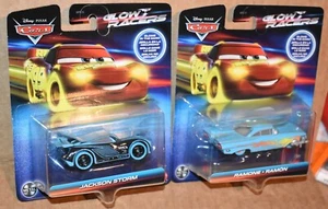DISNEY PIXAR CARS GLOW RACERS JACKSON STORM & RAMONE NUEVO - Imagen 1 de 8