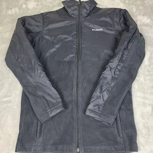 Columbia Boys Jacket Size X-Large Black Warm Comfortable Kids Coat Zip - Picture 1 of 7
