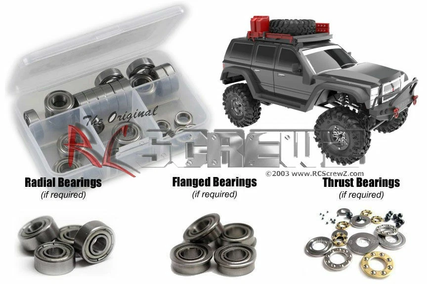 RC Screwz Rcr064b Redcat Racing Everest Gen 7 Metal Shielded Bearing Kit