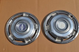 Chevrolet Camaro 1968 1969 1970 PAIR Wheel Covers Hubcaps Original Standard - Picture 1 of 9