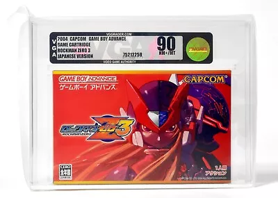 Nintendo Game Boy Advance,Rockman Zero 3 (Mega Man),VGA Gold 90 NM+/MT,Japanese - Bild 1 von 3