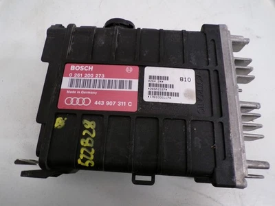 Unità Audi 80 B4 BJ1992 2.0 66KW Abate Centralina 443907311C 522B28 - Immagine 1 di 4