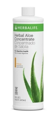 Concentrado de aloe herbal Herbalife 2631 sabor mango 16 FL oz Foto 1 de 3