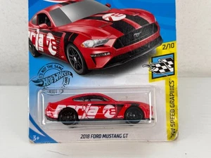 Hot Wheels Borla 2018 Ford Mustang GT HW Speed Graphics 1/64 Diecast New - Picture 1 of 4