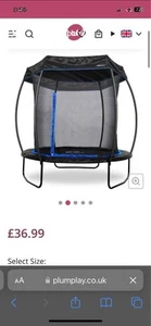 Plum Sunshade For 8ft Trampoline. This is sunshade only - Picture 1 of 1