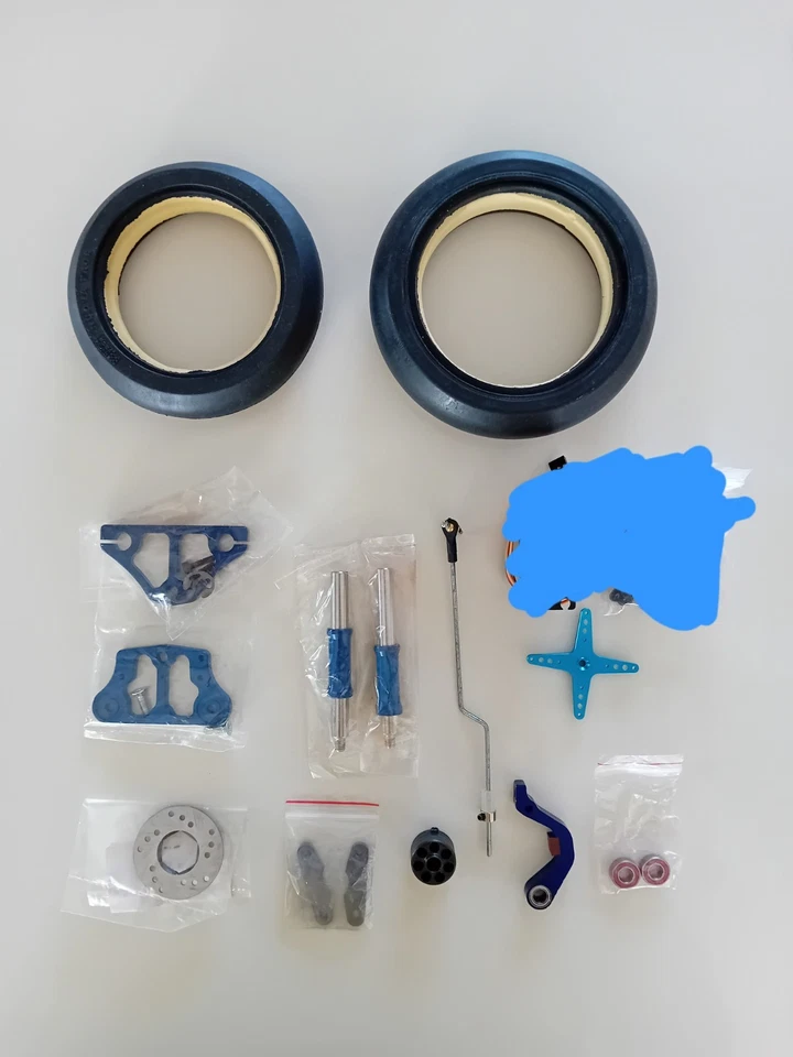 Nuova Faor Bundle Upgrade ERGAL Sf 501  Bike 1:5 Moto Rc Nitro No Thunder Tiger - Immagine 1 di 4