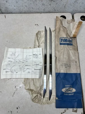 Ford Galaxie 500 1964 NOS juego de molduras de cinturón de techo diestro derecho  Foto 1 de 4