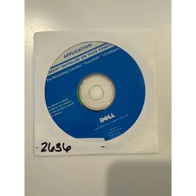 Dell Application Reinstallation Cyberlink Power DVD 7.0 - Image 1 of 2