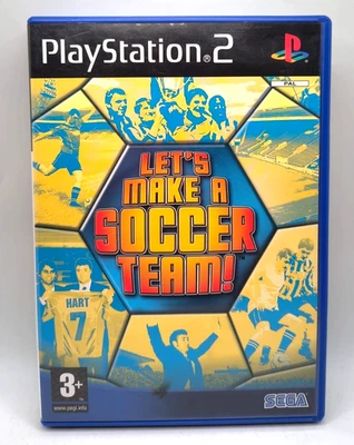LET'S MAKE A Soccer Team - PLAYSTATION 2 PS2 - Image 1 of 3