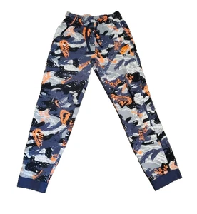 Nike Youth Boys XL Camo Blue Gray Just Do It Swoosh Logo Joggers (B5) - Picture 1 of 5