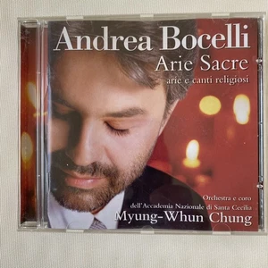 Sacred Arias - Audio CD By Andrea Bocelli - VERY GOOD - Bild 1 von 3