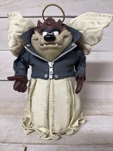 Taz Tasmanian Devil Biker Christmas Tree Angel Topper Warner Bros Studio Veg - Picture 1 of 6