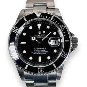 Rolex Submariner 16610 Engraved Bezel - Picture 1 of 9