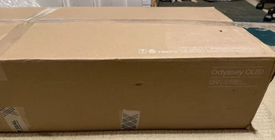 Samsung Odyssey G9 G95SC 49" OLED Curved Gaming Monitor (Silver) READ CONDITION - Image 1 of 4