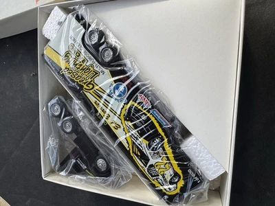 Vintage Winross Ed Berrier #22 Greased Lightning Race Team Transporter NASCAR - Image 1 of 4