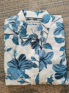 Amazon Essentials Men's Slim-Fit Floral Print Shirt, Size S - Picture 1 of 7
