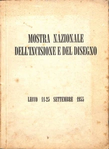 Mostra nazionale dell'incisione e del disegno : Lecco, 11-25 settembre 1955 - Picture 1 of 1