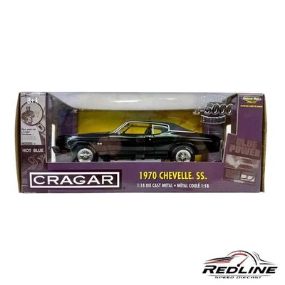 🇺🇸Ertl American Muscle Cragar '70 Chevelle SS Black 1 of 5000 1:18 B2🇺🇸 - Image 1 of 4