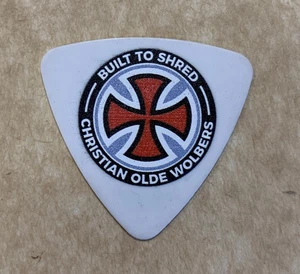 Vio-Lence Christian Olde Wolbers Guitar Pick Fear Factory Independent Truck Co. - Picture 1 of 2