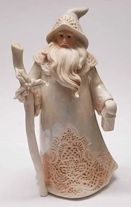 Italienische Porzellan komplizierte 7" Weihnachtsmann Figur * #2 - Bild 1 von 6