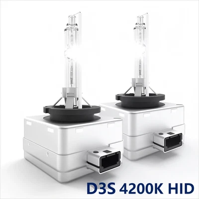 2PCS OEM D3S 6000K HID XENON HEADLIGHT BULBS SET For For 2001-2009 Honda S2000 - Image 1 of 4