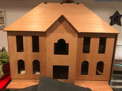 Casa de muñecas Thornhill Real Good Toys escala 1:12 madera vintage con componentes Foto 1 de 4