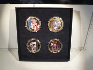(Lot 905) Elvis - 4er Set große vergoldete Münzen/Medaillen - Bild 1 von 7