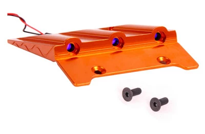 baja CNC alloy roof plate with LED light  for1/5 HPI baja 5b KM ROVAN  - Image 1 of 2