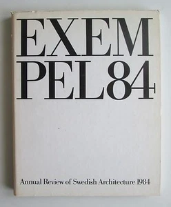 Exempel 84 Annual Review of Swedish Architecture 1984 Sweden Building Art Design - Picture 1 of 9