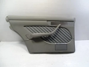90 Mercedes W126 300SEL door panel, left rear, gray 1267370970, LWB - Picture 1 of 13