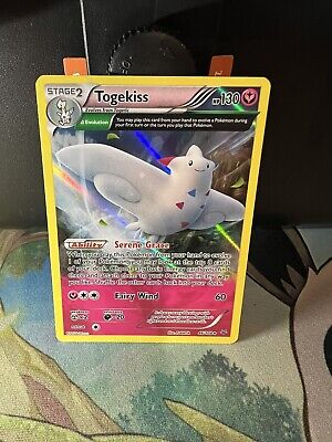 Togekiss Pokemon Card Reverse Holo Rare 46/108 Roaring Skies - NM