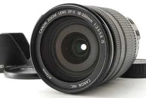 Canon EF-S 18-200mm f/3.5-5.6 IS "Near Mint" 4755 Zoom Lens with EW-78D Japan - Picture 1 of 12